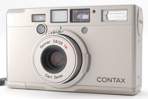 [A- Mint] CONTAX Tix Carl Zeiss 28mm f/2.8 Point & Shoot APS Film Camera 8723_画像2