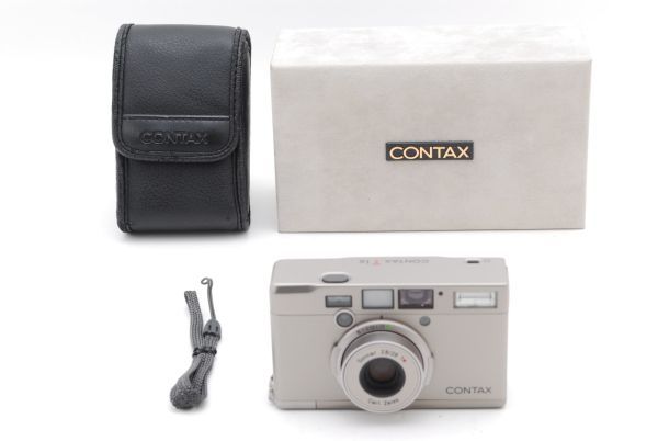 コンパクトカメラ [A- Mint] CONTAX Tix Carl Zeiss 28mm f/2.8 Point & Shoot APS Film Camera 8723