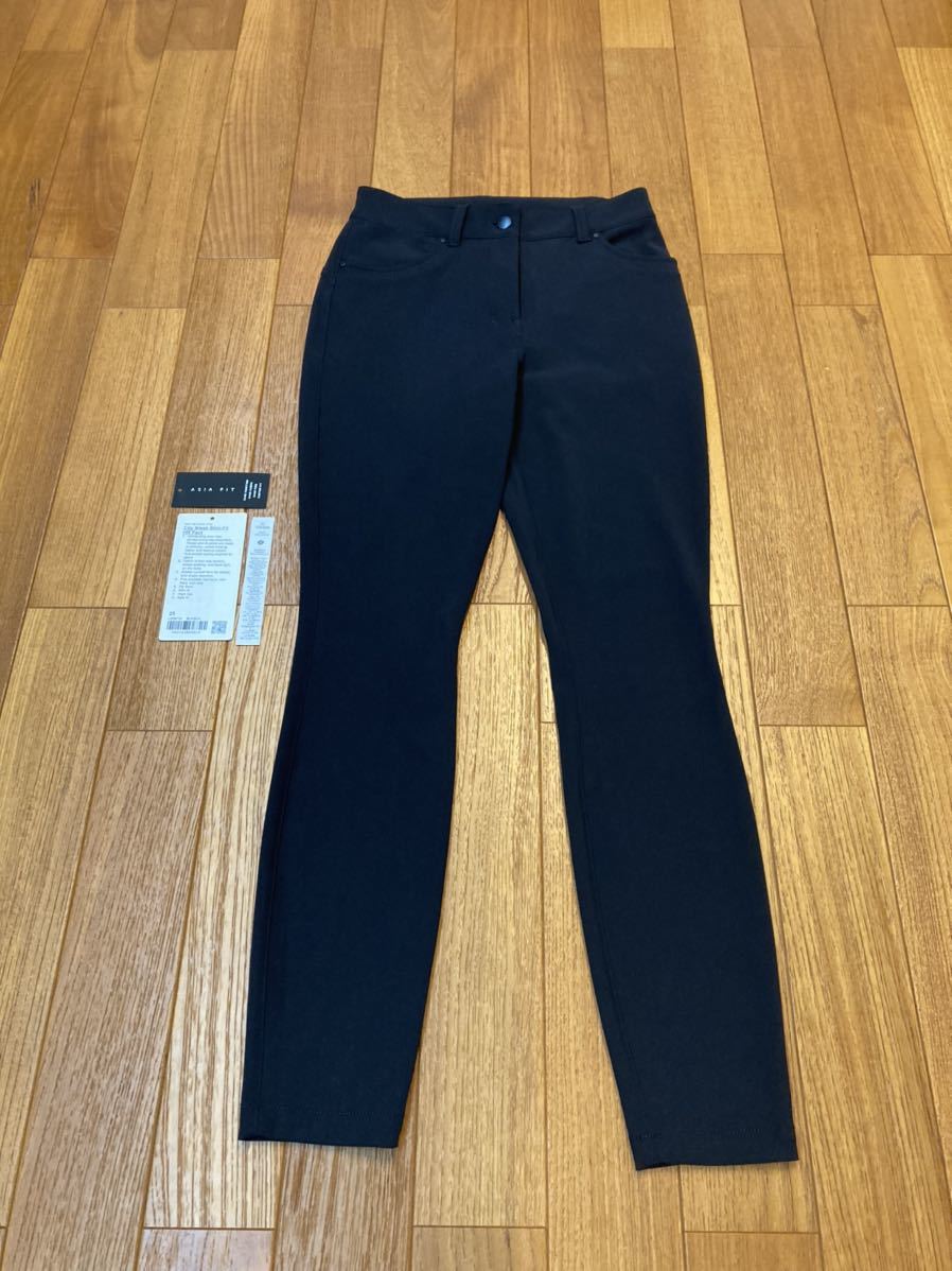 六本木ヒルズ lululemon ルルレモン City Sleek Slim Fit 5 Pocket High Rise Pant パンツ レギンス スキニー アジア フィット 25 反射_画像6