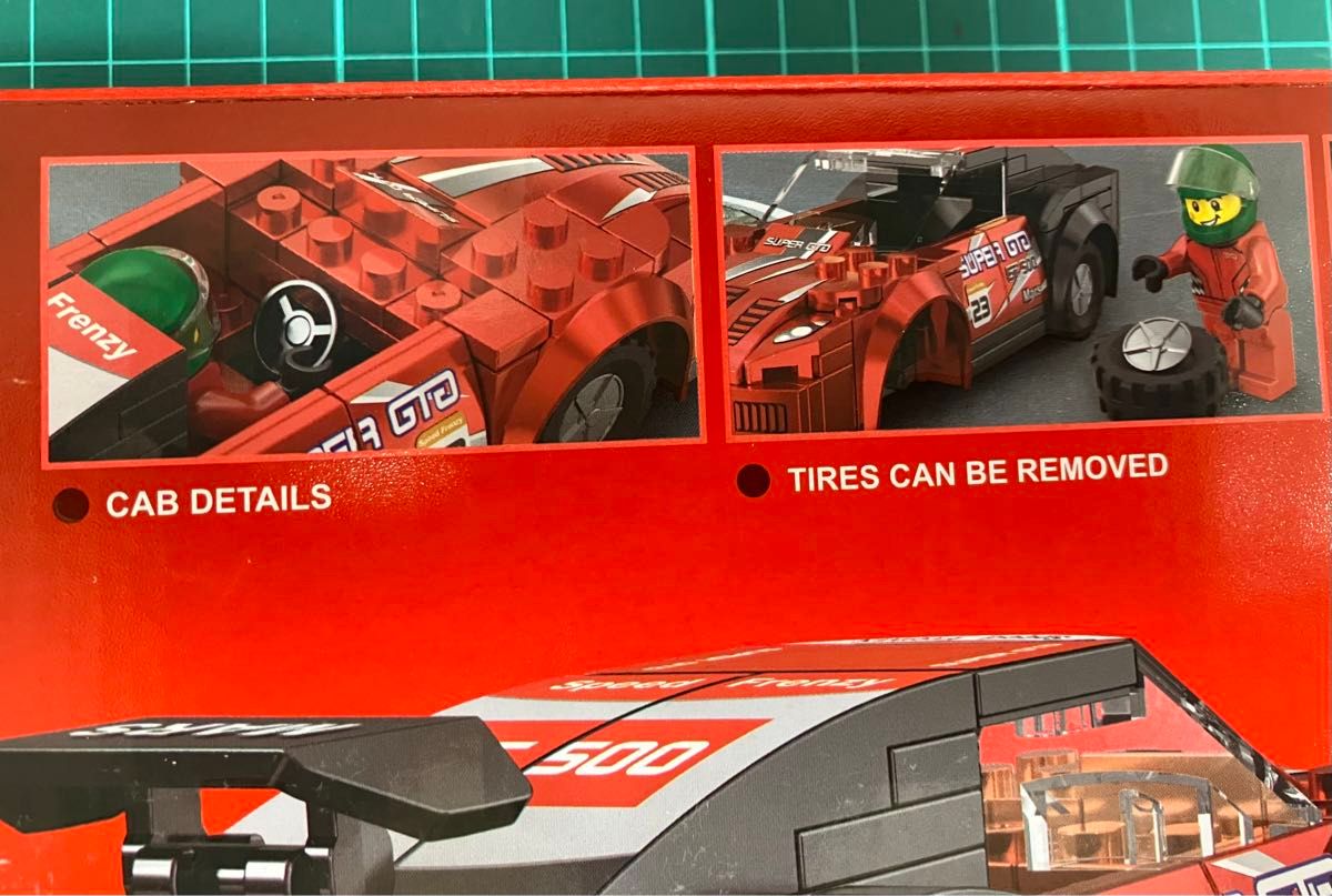 Amazon.com: BeeEtMoc 408PCS MOC Speed Champions Racing Car