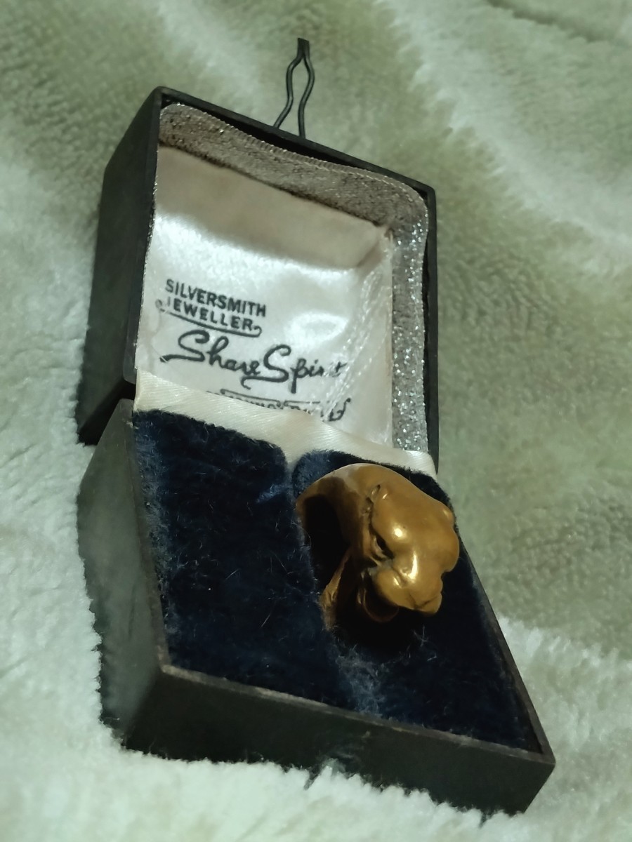 share spirit _DEADSTOCK_ antique LION RINg シェアースピリット リング ARCHIVE y2k|