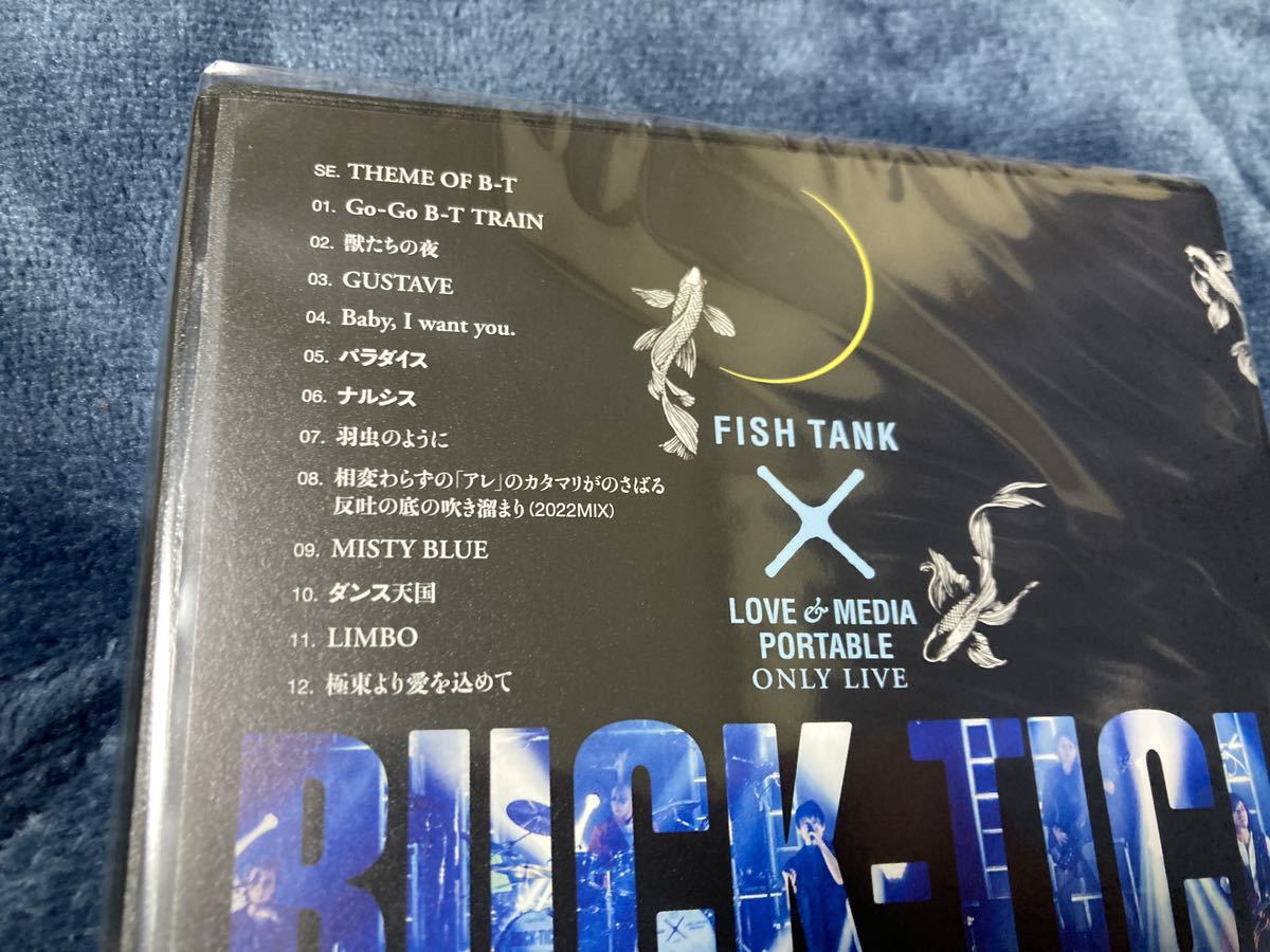 『FISH TANK×LOVE & MEDIA PORTABLE ONLY LIVE』 2022 DVD buck tick ファンクラブ限定ライブ　今井寿　櫻井敦司　ヤガミトール_画像3