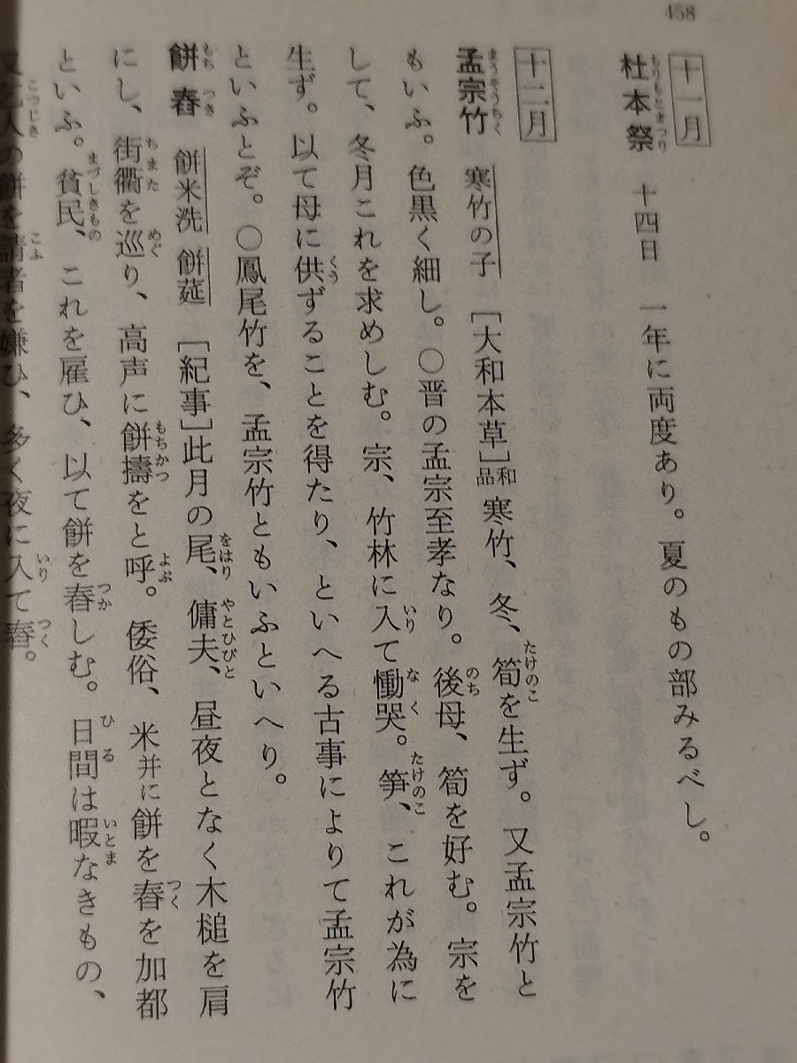 【上下巻セット】増補 俳諧歳時記栞草 （上）/（下）　曲亭馬琴（編）/藍亭青藍（補）/堀切実（校注）　岩波文庫　【ac04j】_画像5