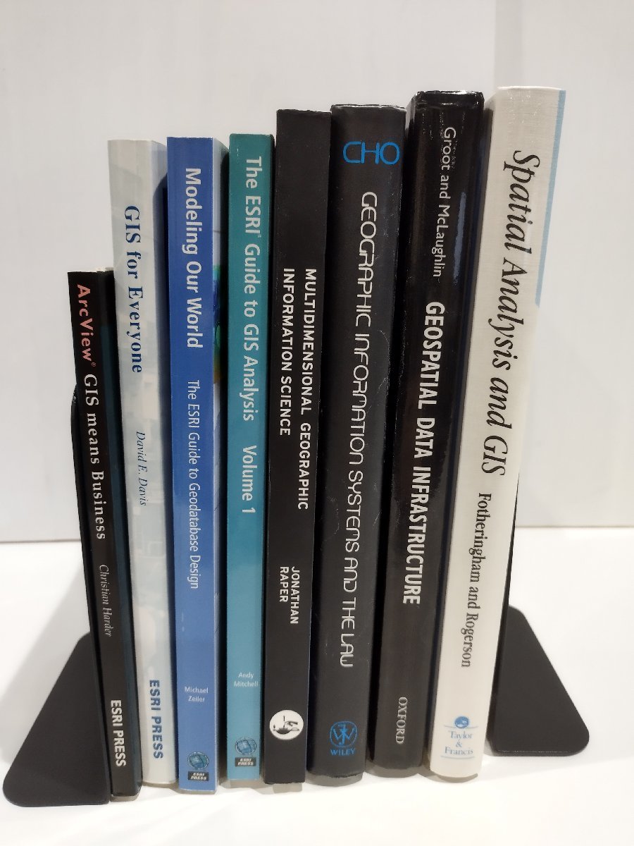 【まとめ/8冊セット】地理情報システム(GIS) 関連書籍 洋書/英語/データベース/分析/地理学【ac04l】_画像1