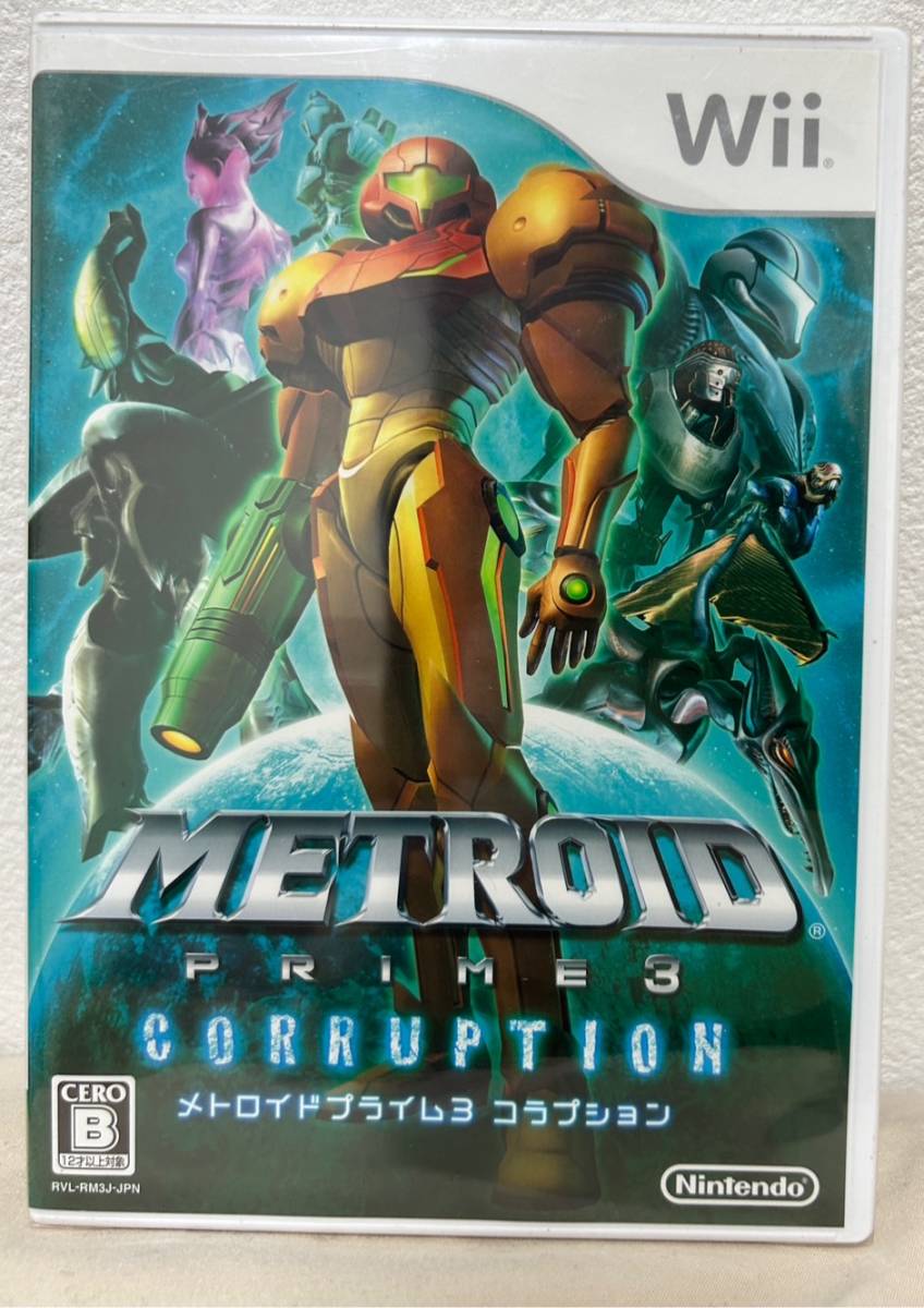 〔新品/激レア〕Wii メトロイドプライム3 コラプション Metroid Prime 3: Corruption_画像1