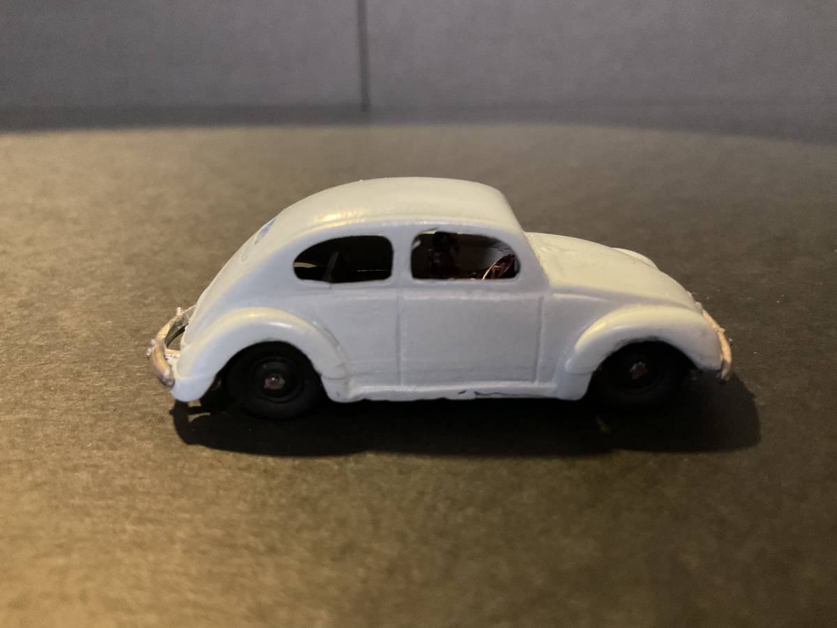 激レア　kawaguchi model VWワーゲン　金属製ミニカー_画像2