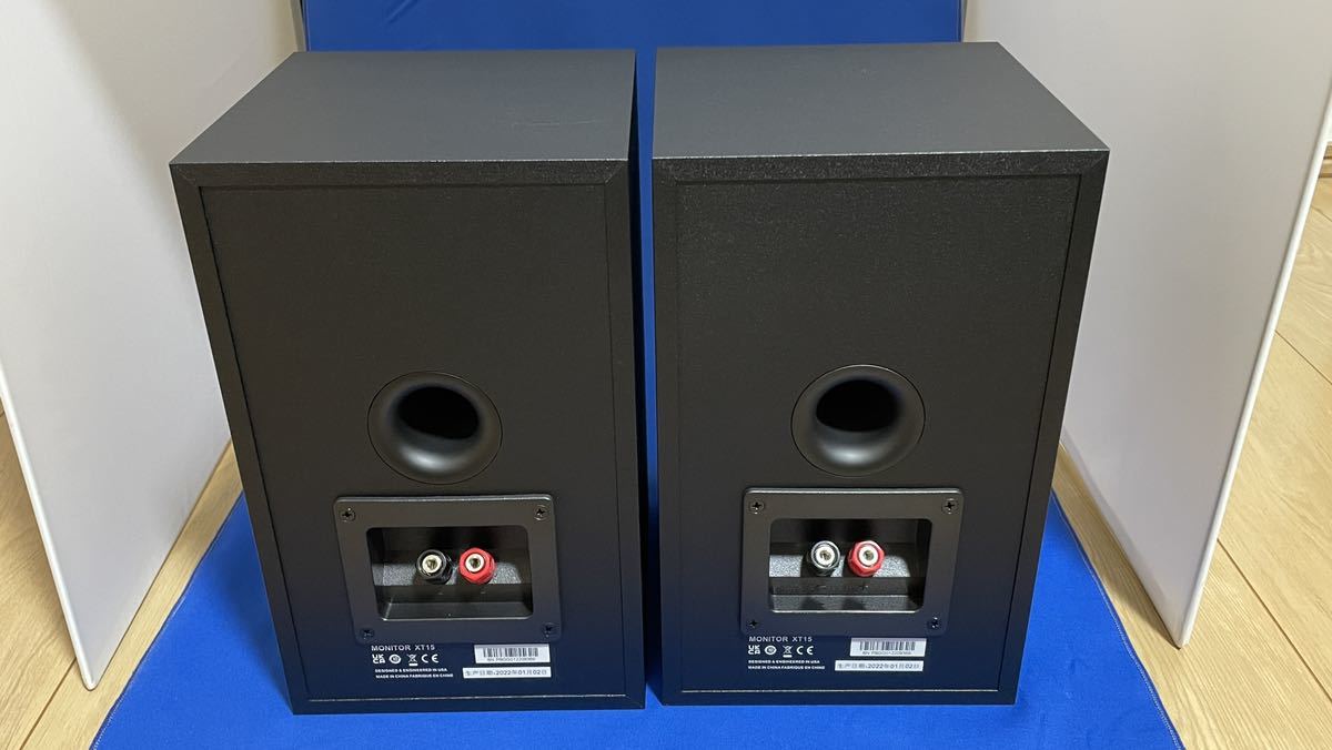 【中古】Polk Audio Monitor XTシリーズ コンパクトブックシェルフスピーカー マットブラック MXT15（2台1組）ハイレゾ_画像4