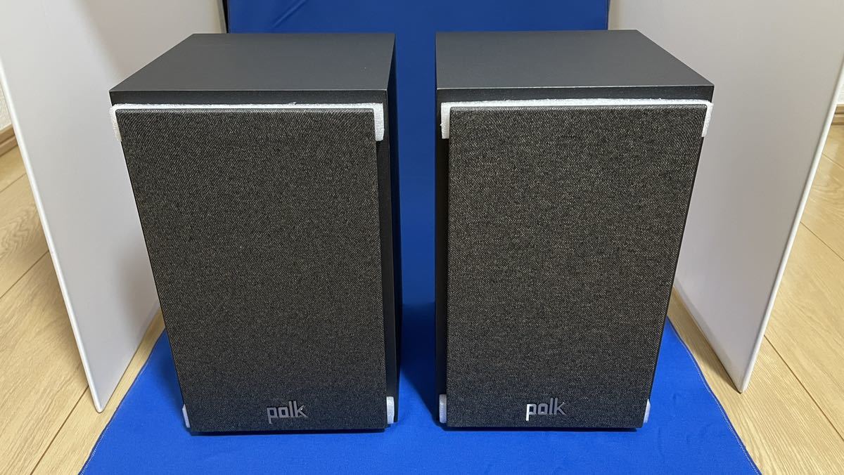 【中古】Polk Audio Monitor XTシリーズ コンパクトブックシェルフスピーカー マットブラック MXT15（2台1組）ハイレゾ_画像1