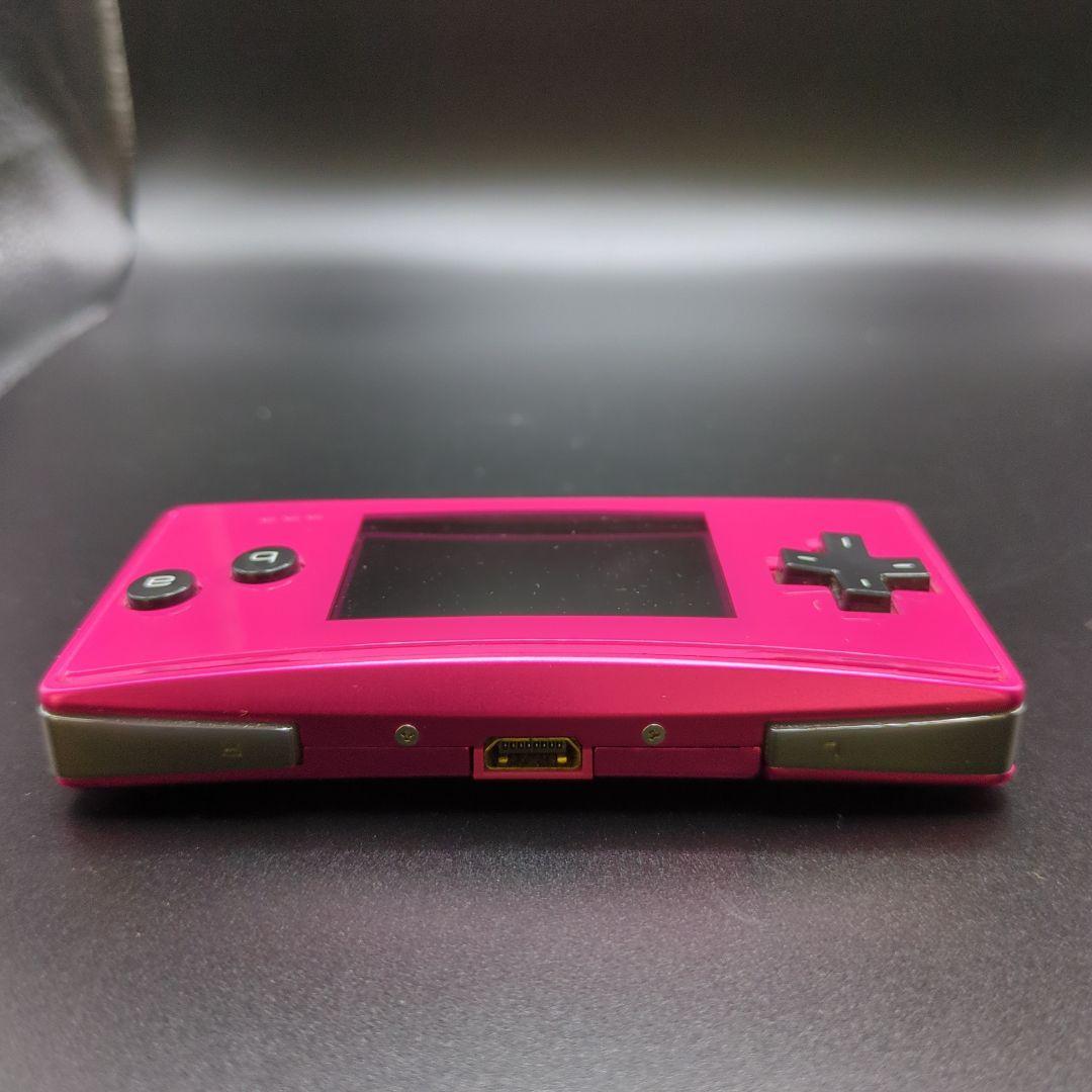 美品 ゲームボーイミクロ ピンク ヨーロッパ 欧州 限定カラー 箱有り 取説有 任天堂 NINTENDO ニンテンドー gameboymicro 本体 動作確認済