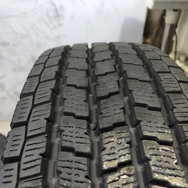 (WW5J047)鉄ホイール 14ｘ5J 4穴 100 + YOKOHAMA ice GUARD iG91 155/80R14 88/86N LT 2020年 スタッドレス 送料無料_画像5