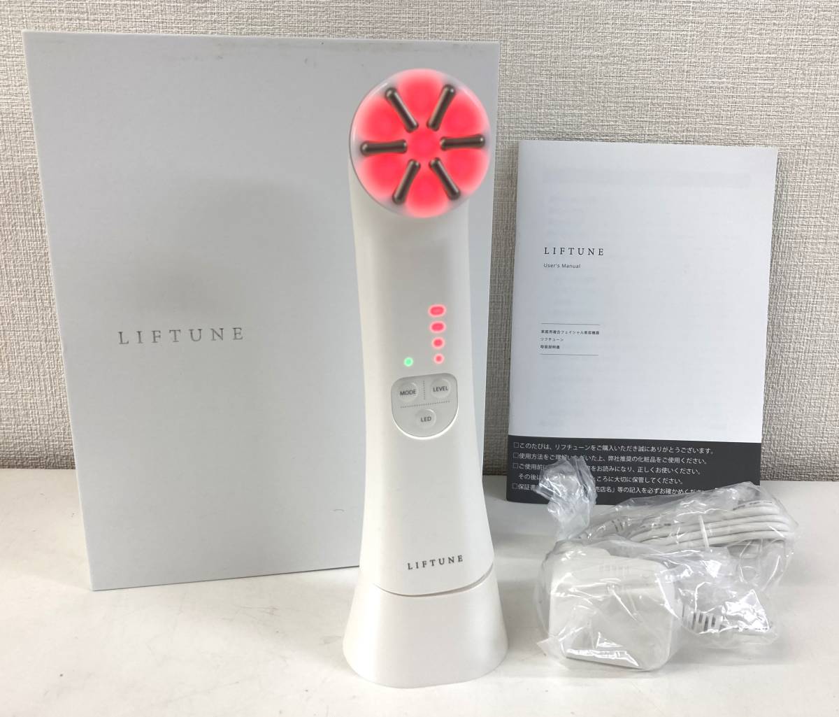 12-10【中古品】LIFTUNE リフチューン 家庭用複合フェイシャル美容器 伊藤超短波株式会社_画像1