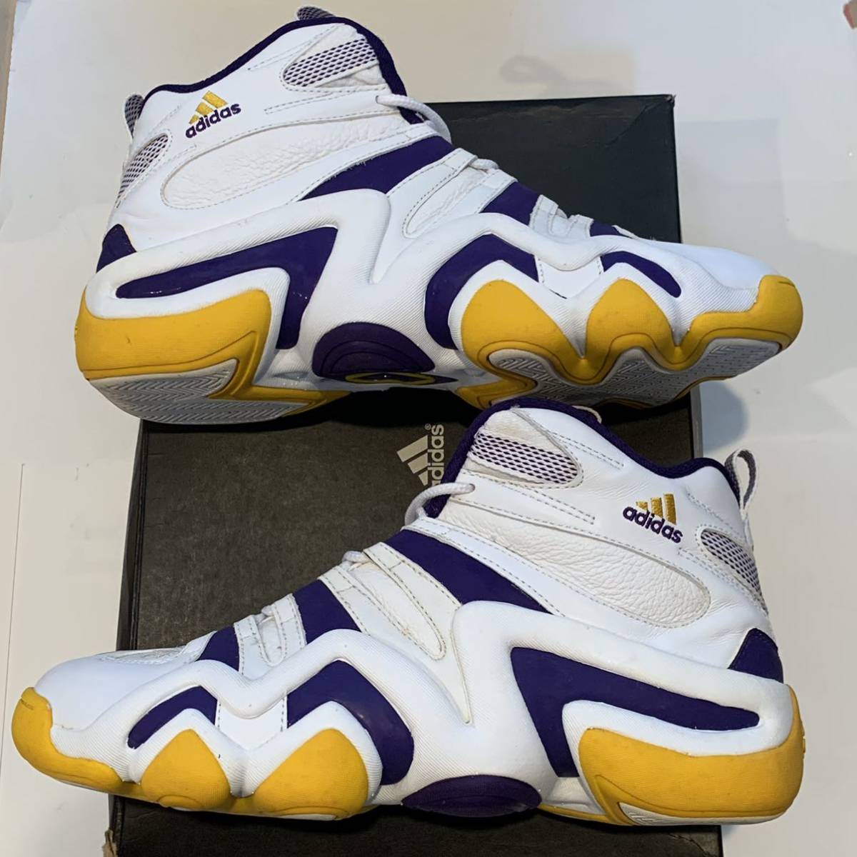 adidas アディダス CRAZY 8 クレイジー 28.5㎝ KOBE BRYANT コービー・ブライアント モデル NBA レイカーズ カラーの画像1