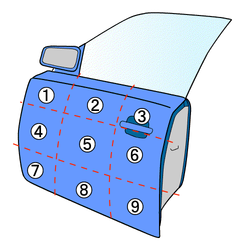 トヨタ 86 DBA-ZN6 フロント 左 ドア 37J 白 個人宅配送不可 yatsu_画像10