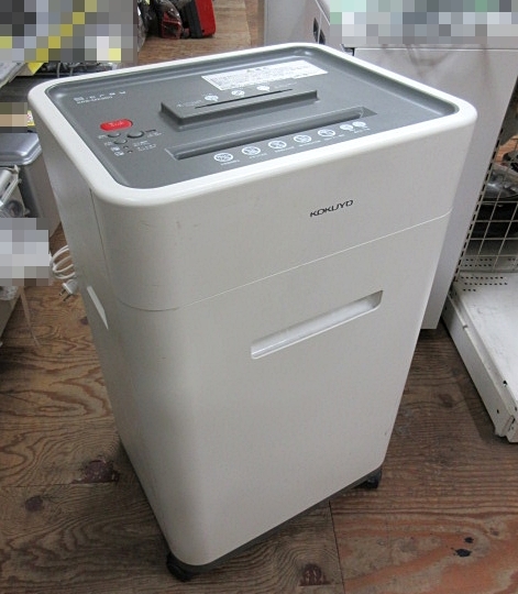 S5497 shop front pickup limitation used kokyoS&T multi shredder KPS-MX350 CD/FD/ card small . possible A4 correspondence 18/17 sheets operation verification settled A-one Toyohashi head office 