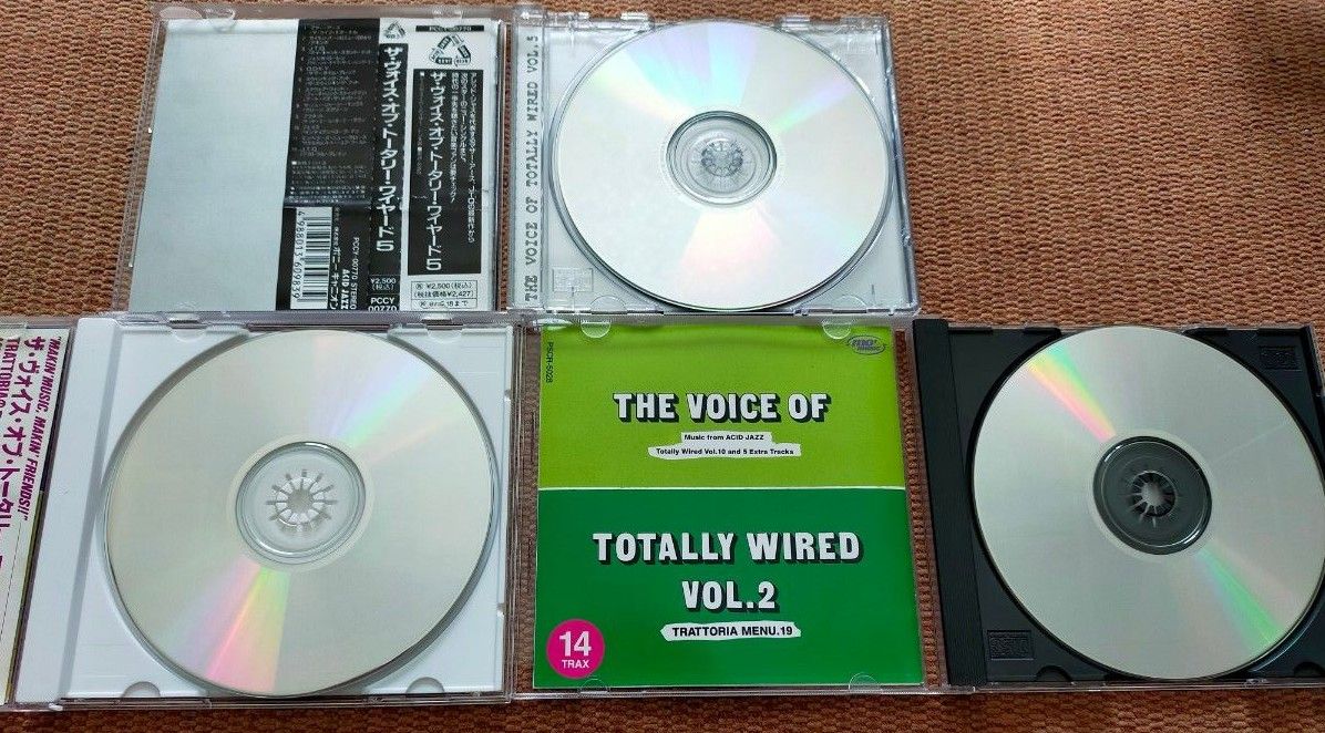 ザ・ヴォイス・オブ・トータリー・ワイアード (The Voice Of Totally Wired) 3CD (第1、2、5集)