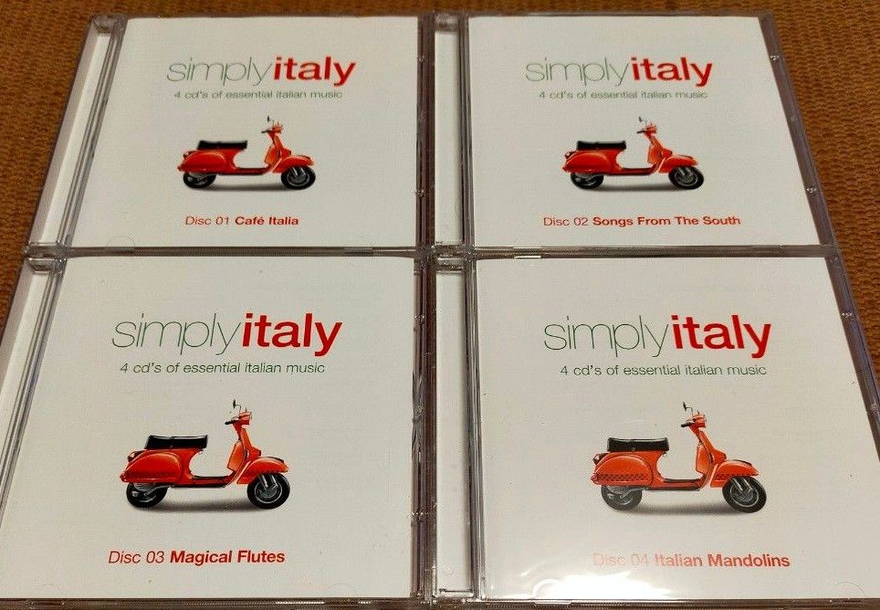 シンプリー・イタリー (4CD エッセンシャル・イタリアン・ミュージック)