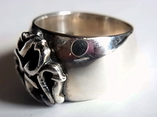  cell tika-tsuCELTiC ARTS кольцо кольцо 18 номер SV серебряный 925