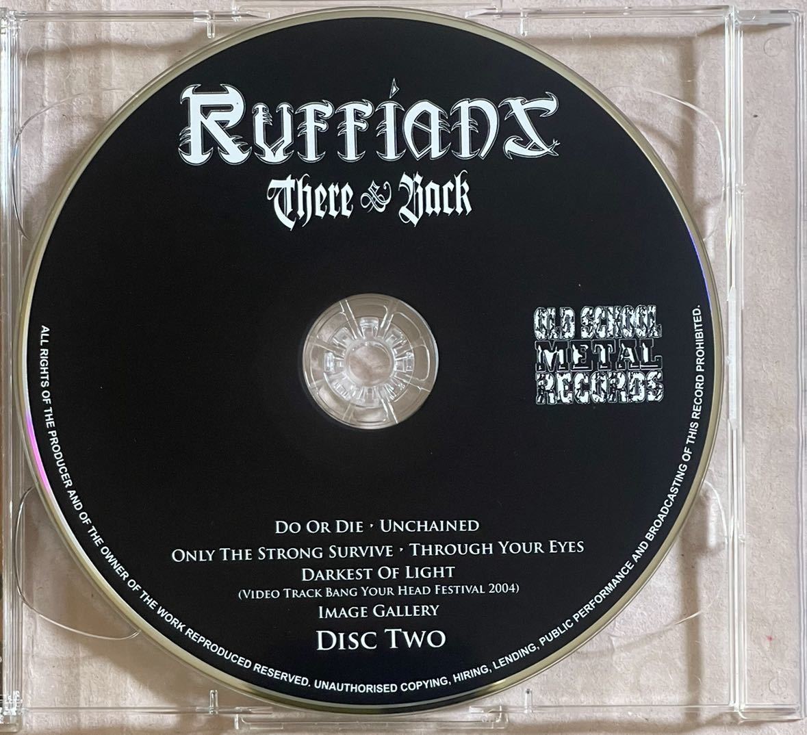 RUFFIANS There & Back Old School Metal Records US 正統派ヘヴィ・メタル パワー・メタル ツイン・ギター Carl Albert 80年代_画像4