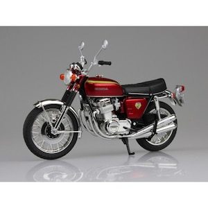 アオシマ（スカイネット） 1/12 完成品バイク Honda CB750FOUR（K0） キャンディレッド