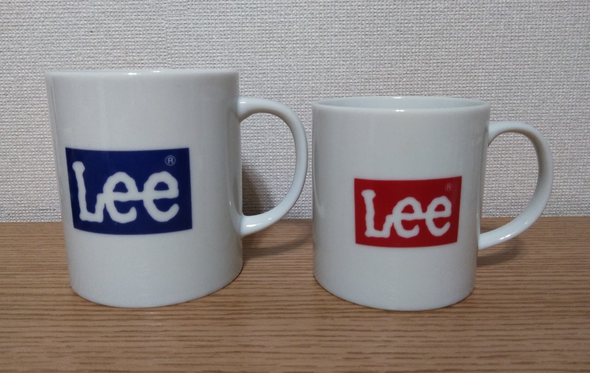 Lee　マグカップ　マグカップ　ペア　非売品　陶器製_画像1