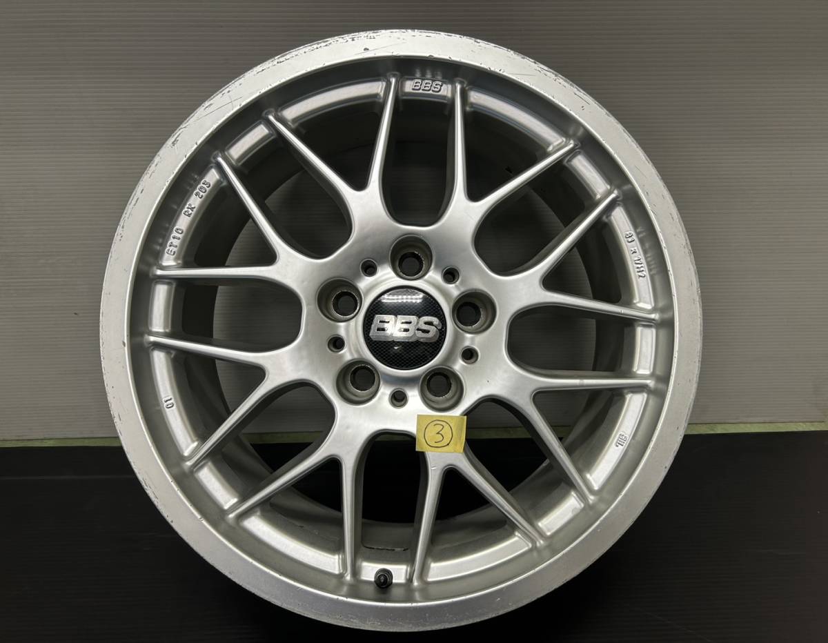 BBS ホイール４本セット　17x8J+10/120/5H　／　BMW５シリーズ(E43) 、７シリーズ(E32、E38)_画像4