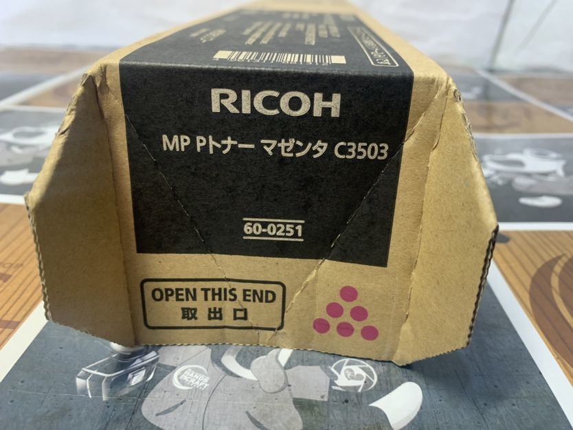 ◆【未使用品】リコー C3503 MP Pトナーマゼンタ RICOH 60-0251 純正トナー(2)の画像3