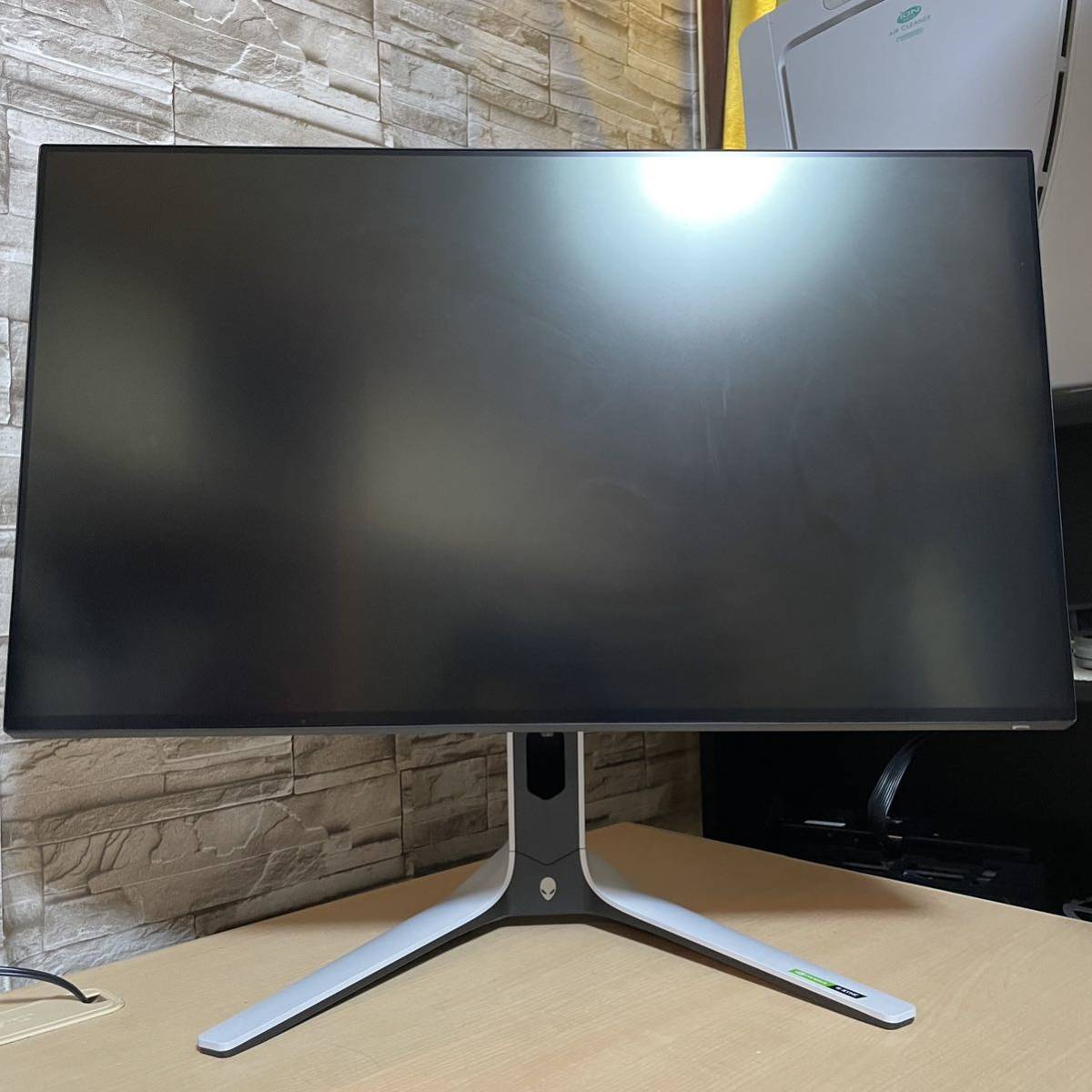 中古 DELL ALIENWARE AW2723DF [27インチ シルバーホワイト]【送料込み】_画像3