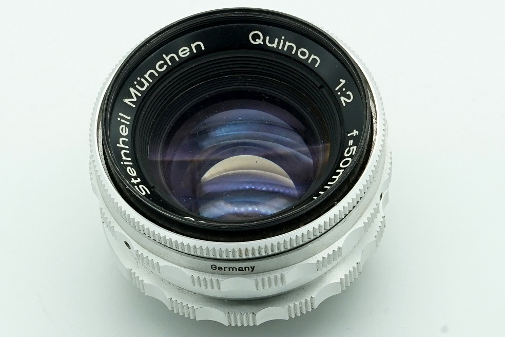 ♪♪ 希少！シュタインハイル ミュンヘン キノン ５０ｍｍ Ｆ２ Steinheil Quinon 50mm F2 Paxette ♪♪_画像1