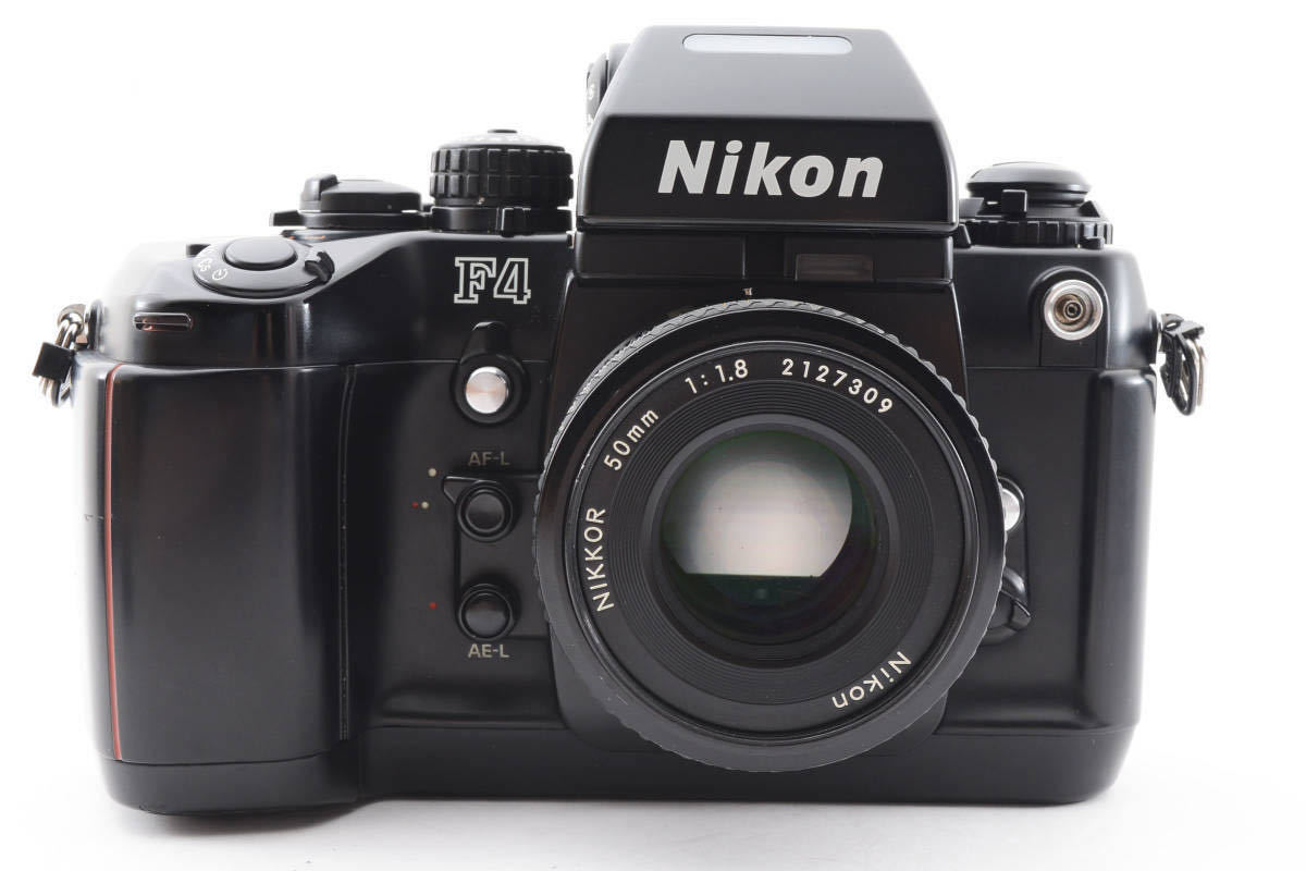 ◆年末大特価◆ NIKON F4 ボディ NIKON NIKKOR 50mm F1.8 ニコン 一眼レフフィルムカメラ 単焦点レンズ #1644_画像4