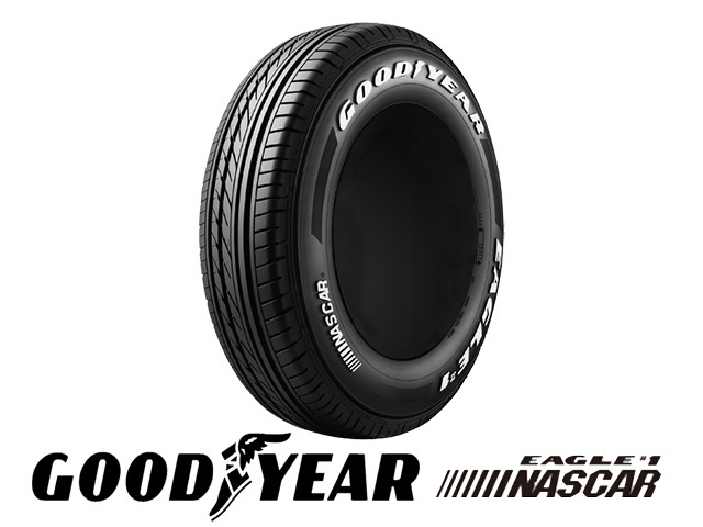 215/60R17C 109/107R RWL GOODYEAR グッドイヤー ナスカー EAGLE #1 NASCAR ホワイトレター 23年製 正規品 4本送料税込 \69,800より 1_画像1