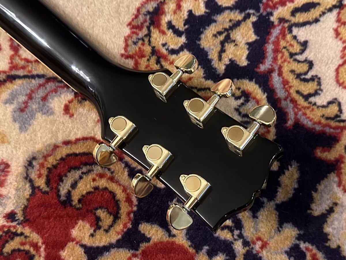 初期品 1981-1982年製 Burny Les Paul Custom 1968 Model Gibson 美品 バーニー レスポール カスタム ギブソン ヴィンテージ モデル 4.8kg _画像6