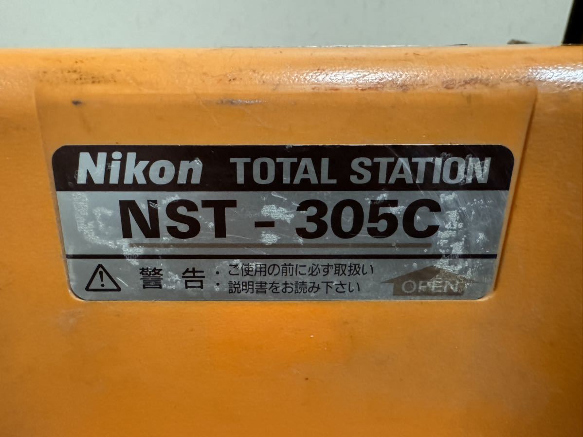 Nikon ニコン NST-305C トータルステーション 測量機 簡易動作確認済_画像9