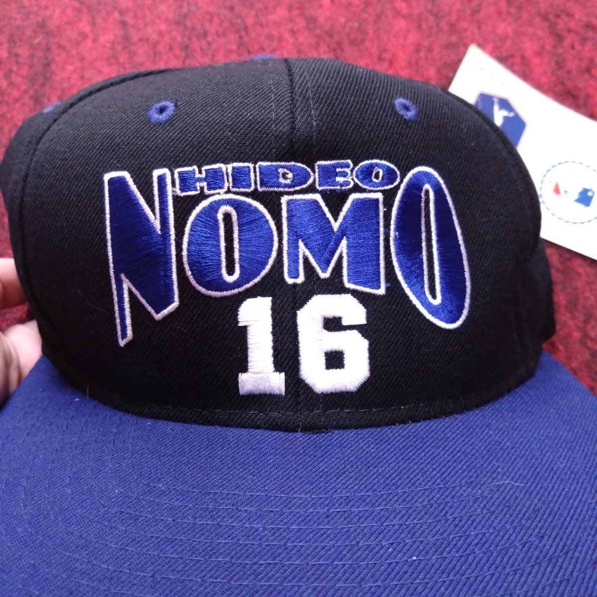 新品 タグ付き 90s 野茂モデル キャップ ドジャースロゴ 新品 タグ付き 90s 野茂モデル キャップ ドジャースロゴ