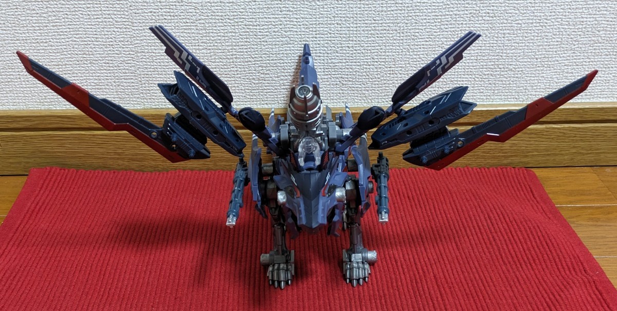 ゾイドワイルド 列伝 ビクター・スピーゲル専用 ハンターウルフ ZOIDS 組立済み_画像3