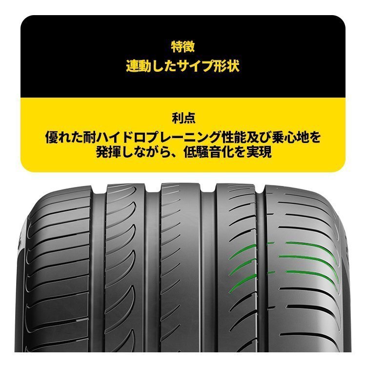 2023年製 PIRELLI POWERGY 225/55R17 225/55-17 97Y ピレリ パワージー パワジー DRAGONSPORTの後継品 4本送料税込50,397円～_画像6