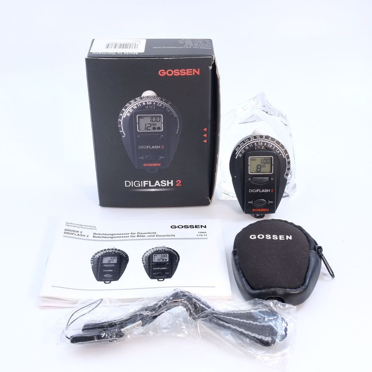 GOSSENgosenDIGIFLASH 2teji flash 2 meter light meter 