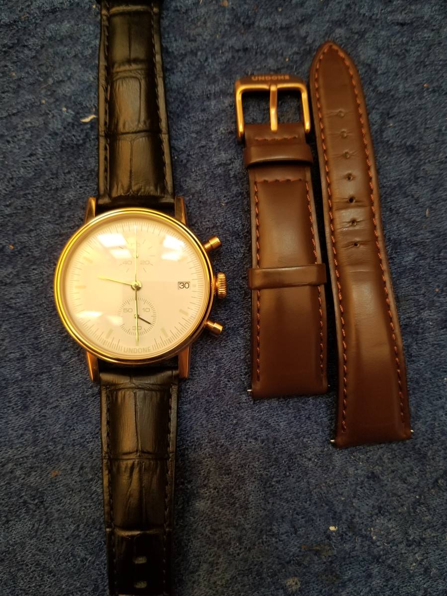 ＵＲＢＡＮ アンダーン 腕時計 変えベルト付き 中古の画像2