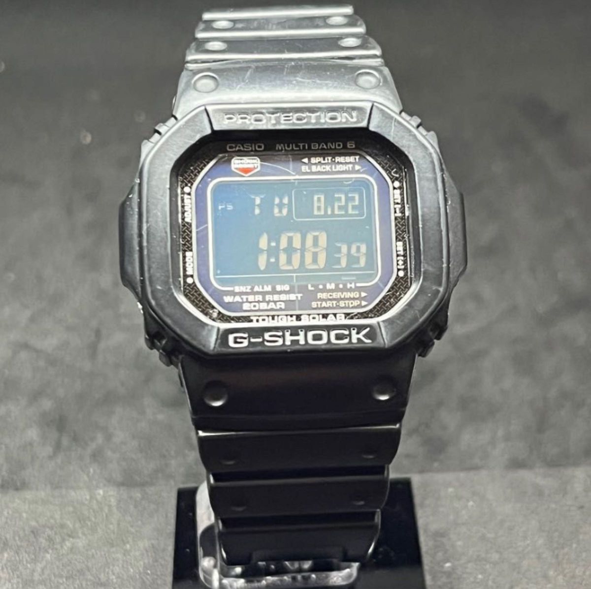 CASIO G-SHOCK GW-M5610 稼働品 電波ソーラー 反転液晶 カシオ CASIO G-SHOCK GW-M5610 稼働品 電波ソーラー 反転液晶 カシオ