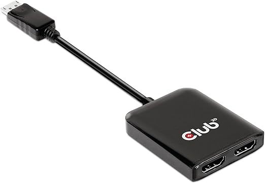 Club3D CSV-7200H DisplayPort オス to HDMI メス MSTハブ (マルチディスプレイ，デュアルディスプレイ) 【新品】