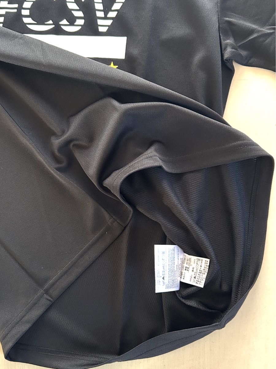 新品タグ付き　メンズS スボルメ SVOLME メンズ サッカー/フットサル 半袖シャツ 切替TRトップ　ブラック