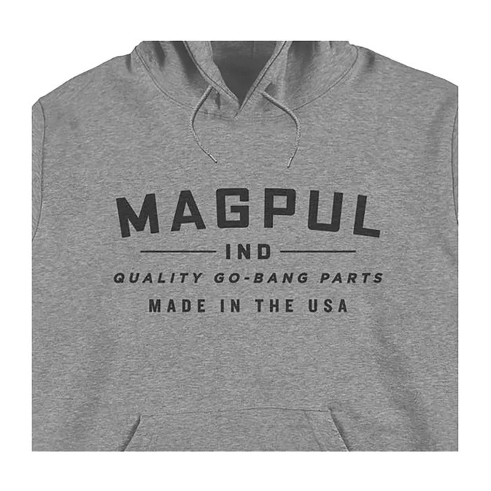 【廃番】マグプル GO BANG フード付きパーカー■カラー グレー USサイズS（MAGPUL - GO BANG PARTS HOODIES）MAG1256-030-Sの画像2