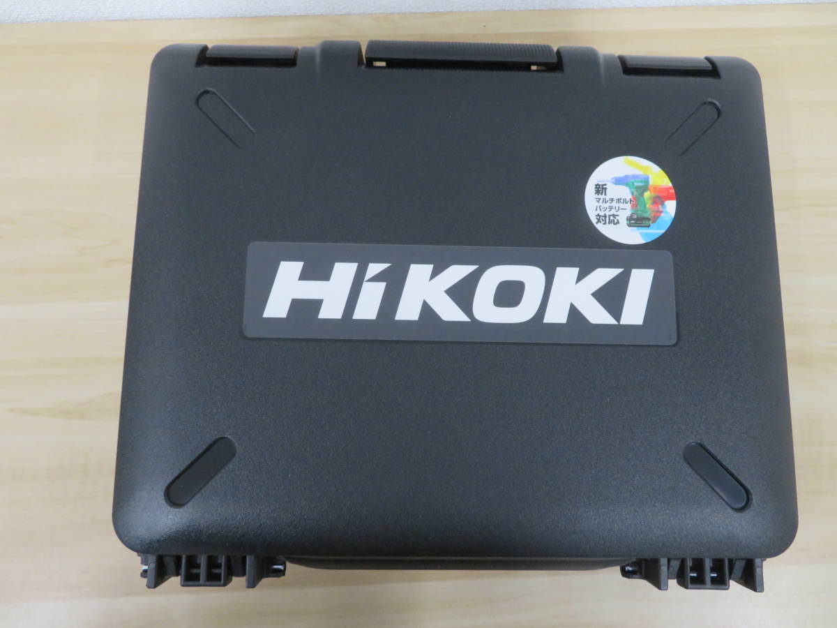 未使用 HiKOKI ハイコーキ コードレスインパクトドライバ WH 36DC 36V 2XPDSZ ディープオーシャンブルー 激安1円スタート_画像2