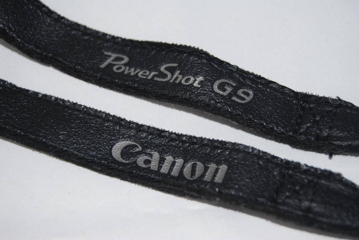 ★貴重★実用品★送料無料★ Canon キャノン PowerShot G9 用 ストラップ #E-742の画像1