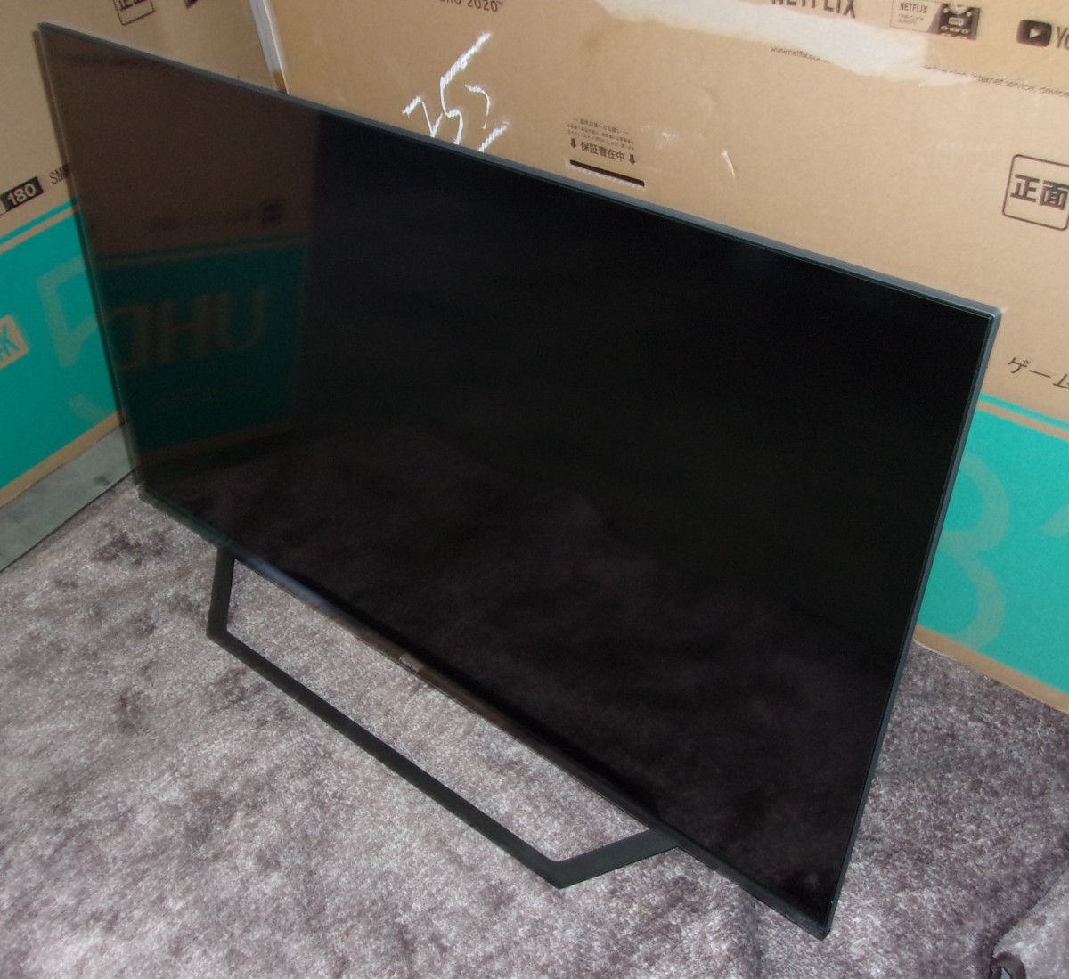 【超人気大爆発・数量限定・アウトレット品】ハイセンス 43V型 4K内蔵液晶テレビ 43U7F ★送料無料★(一部地域は追加分必要)_画像4