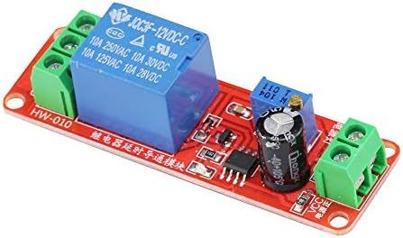 【残りわずか】 12V 時間遅延スイッチ DC 遅延調整 遅延リレーモジュール 010S NE555 010秒 5個_画像2