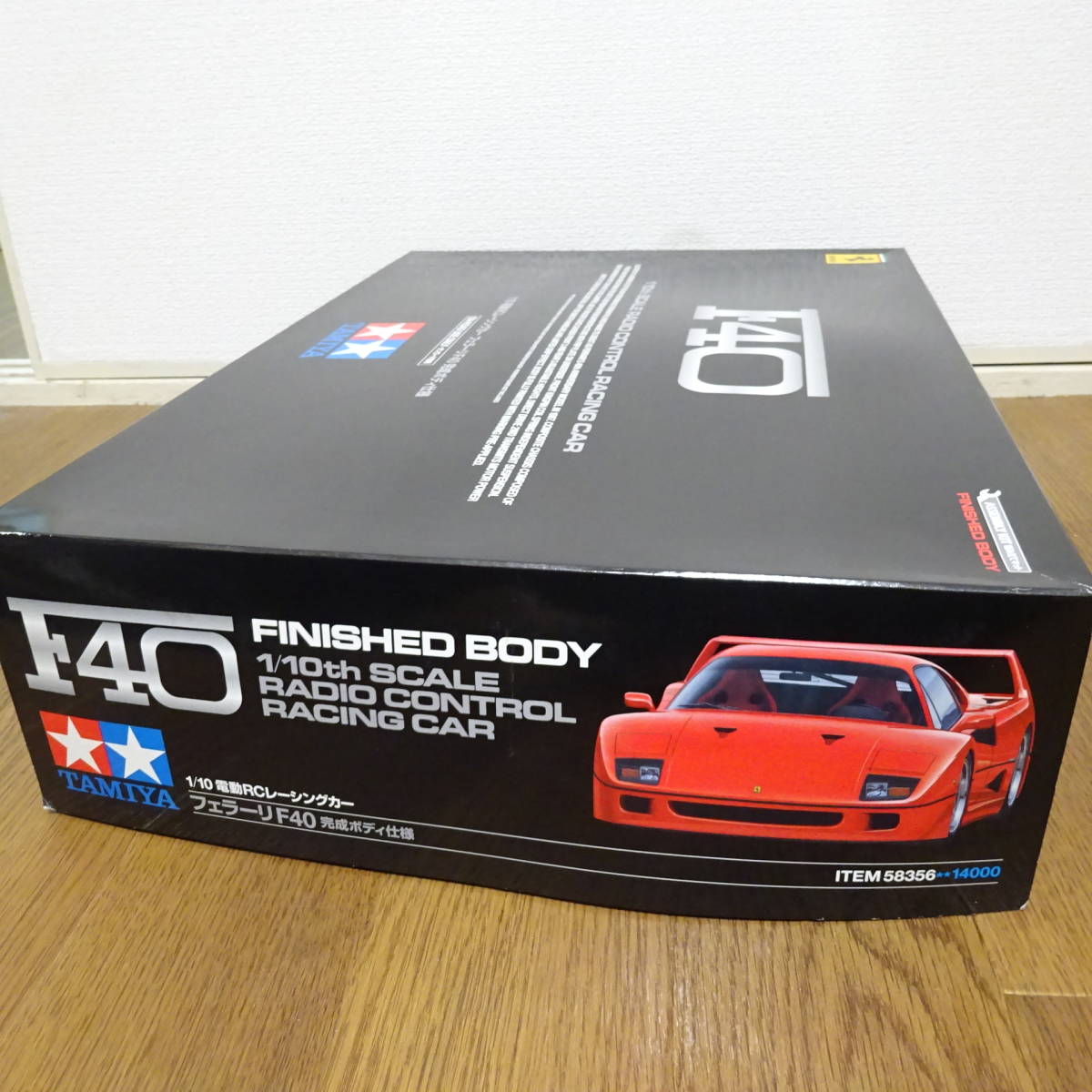 TAMIYA 1/10電動レーシングカー フェラーリF40 完成ボディ仕様 動作未確認 【120サイズ/同梱不可/大阪発送】【2357518/297/mrrz】_画像8