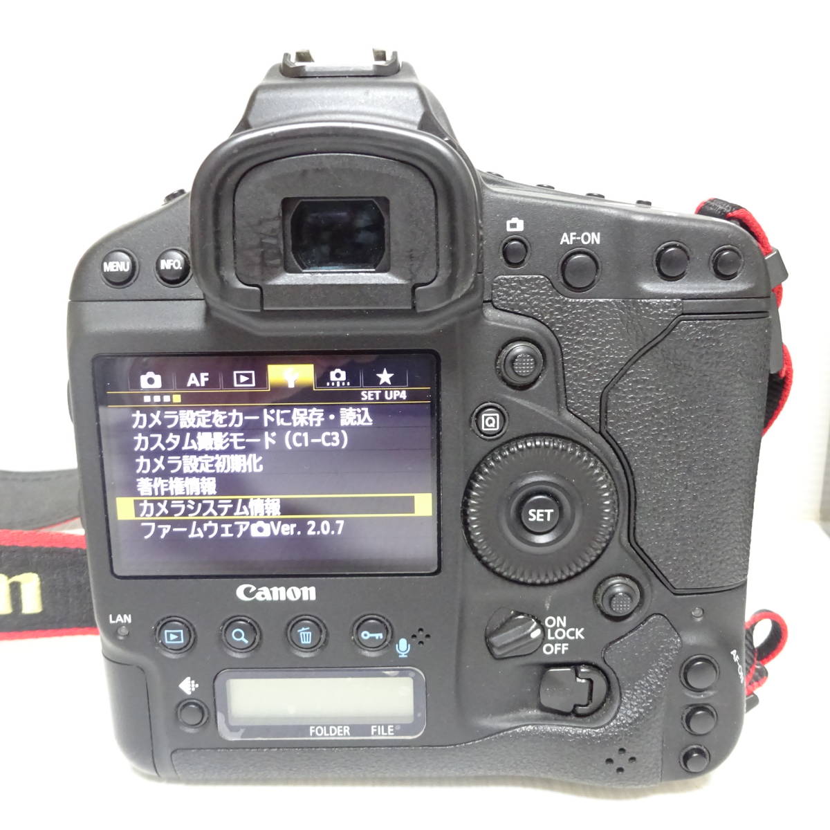 Canon EOS 1DX デジタル一眼カメラ 通電確認済み 【80サイズ/同梱不可/大阪発送】【2294649/128/mrrz】_画像4