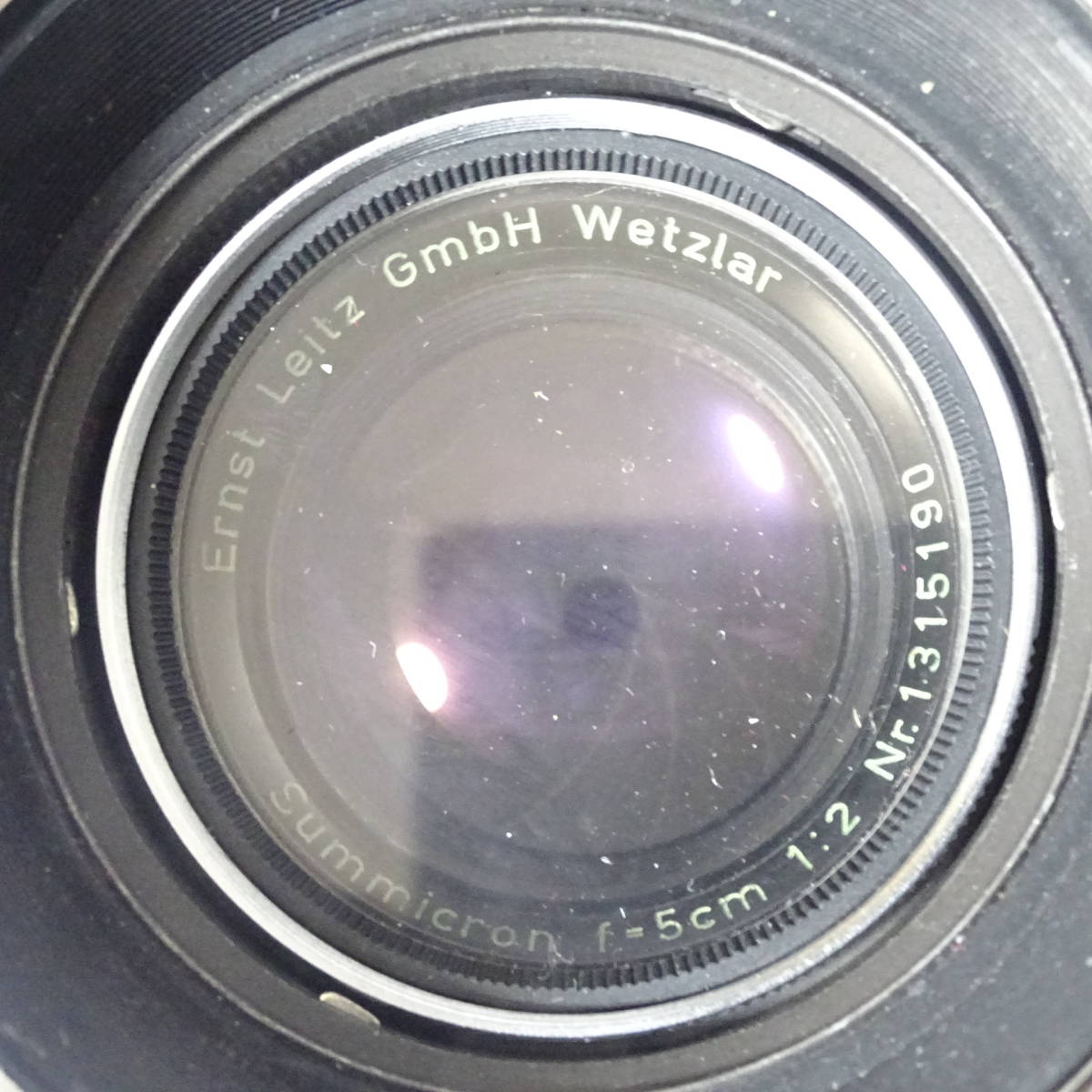 Leica ライカ M3 レンジファインダー フィルムカメラ/レンズセット 動作未確認【60サイズ/同梱不可/大阪発送】【2398756/217/mrrz】_画像3
