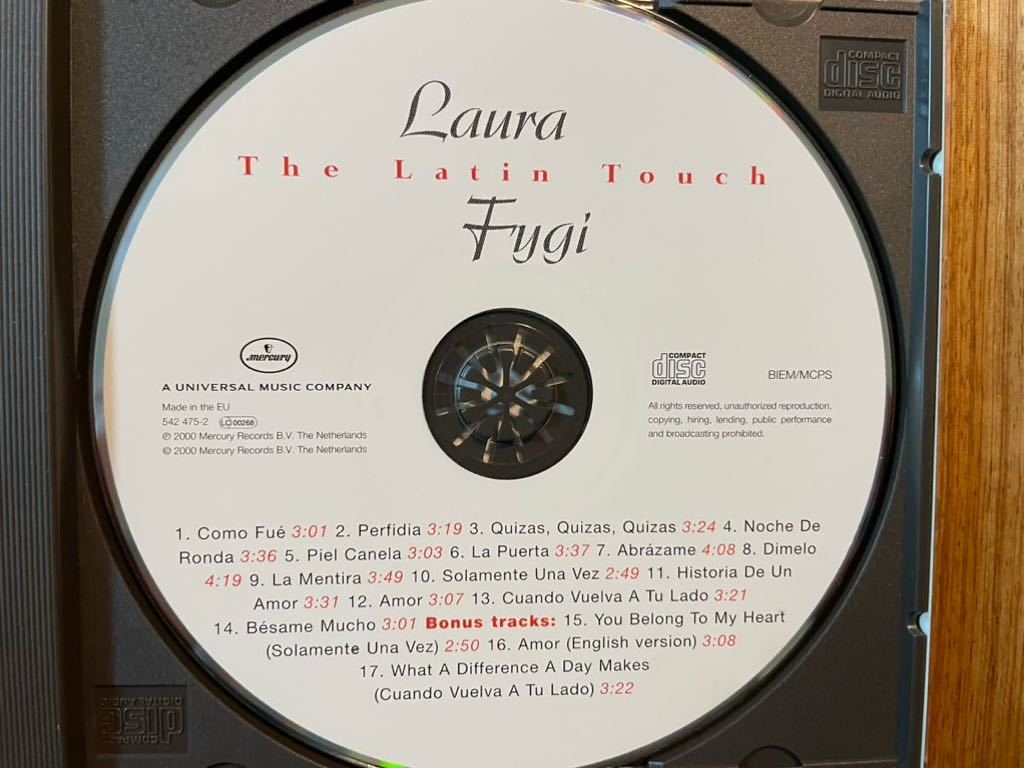 CD LAURA FYGI / THE LATIN TOUCH_画像2