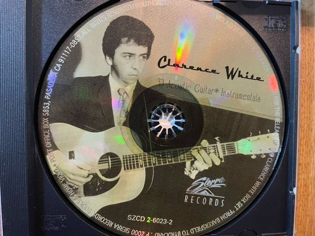 CD CLARENCE WHITE / 33 ACOUSTIC GUITAR INSTRUMENTALS_画像2